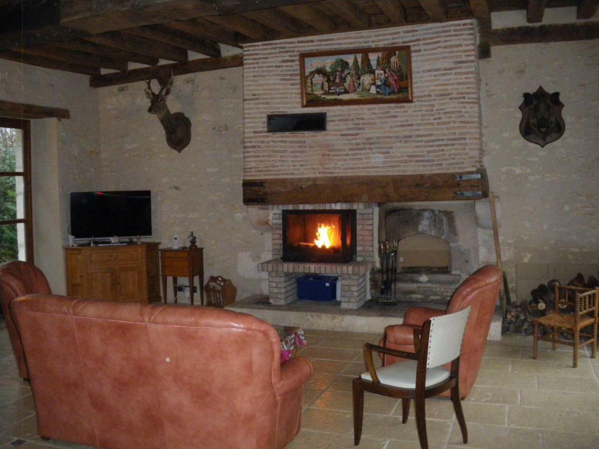 Bed and Breakfast Domaine De La Touche Mosnay Exterior foto